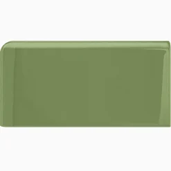 Kakel H&E Smith Subway Half Tile hörnavslut vänster Snowdrop