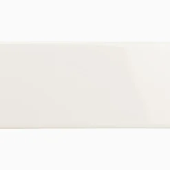 Kakel Subway Half Tile avslut kortsida 15x7,5 cm Vintage White