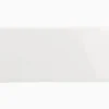 Kakel Subway Half Tile hörnavslut vänster 15x7,5 cm Brilliant White