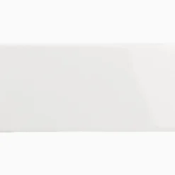 Kakel Subway Half Tile hörnavslut höger 15x7,5 cm Brilliant White