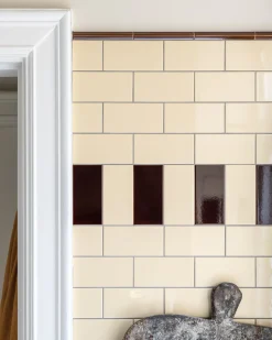 Kakel Subway Half Tile 15x7,5 cm Teapot Brown