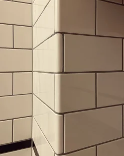 Kakel Subway Half Tile 15x7,5 cm Vintage White
