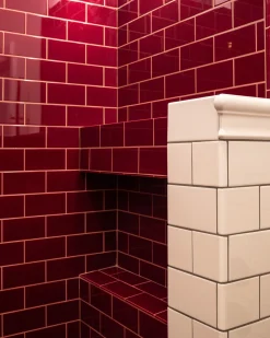 Kakel Subway Half Tile 15x7,5 cm Vintage White
