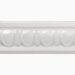 Kakellist Egg & Dart Brilliant White