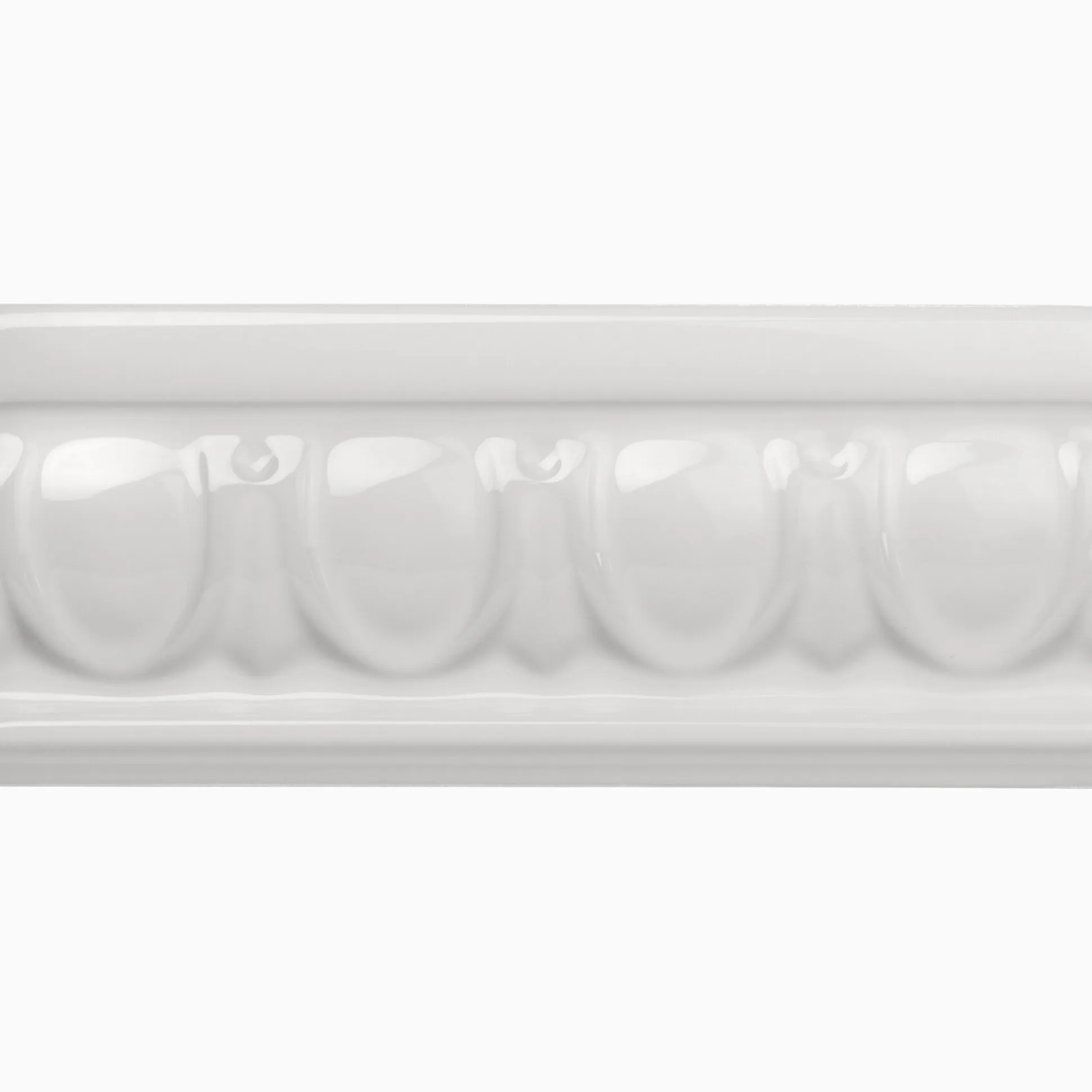 Kakellist Egg & Dart Brilliant White