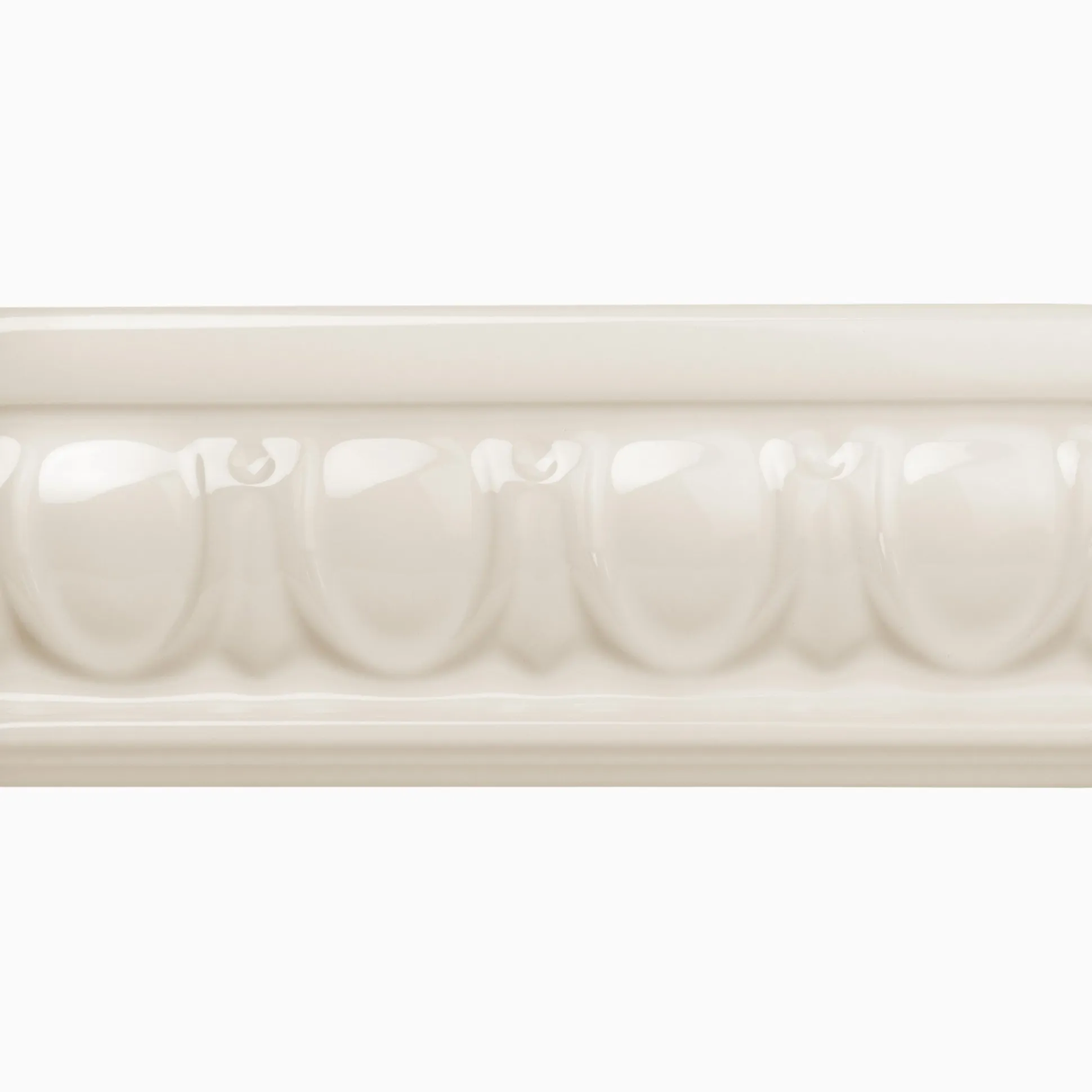Kakellist Egg & Dart Vintage White