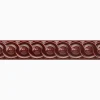 Kakellist Scroll Burgundy