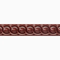 Kakellist Scroll Burgundy