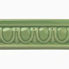 Kakellist Egg & Dart Palm Green