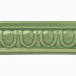 Kakellist Egg & Dart Palm Green