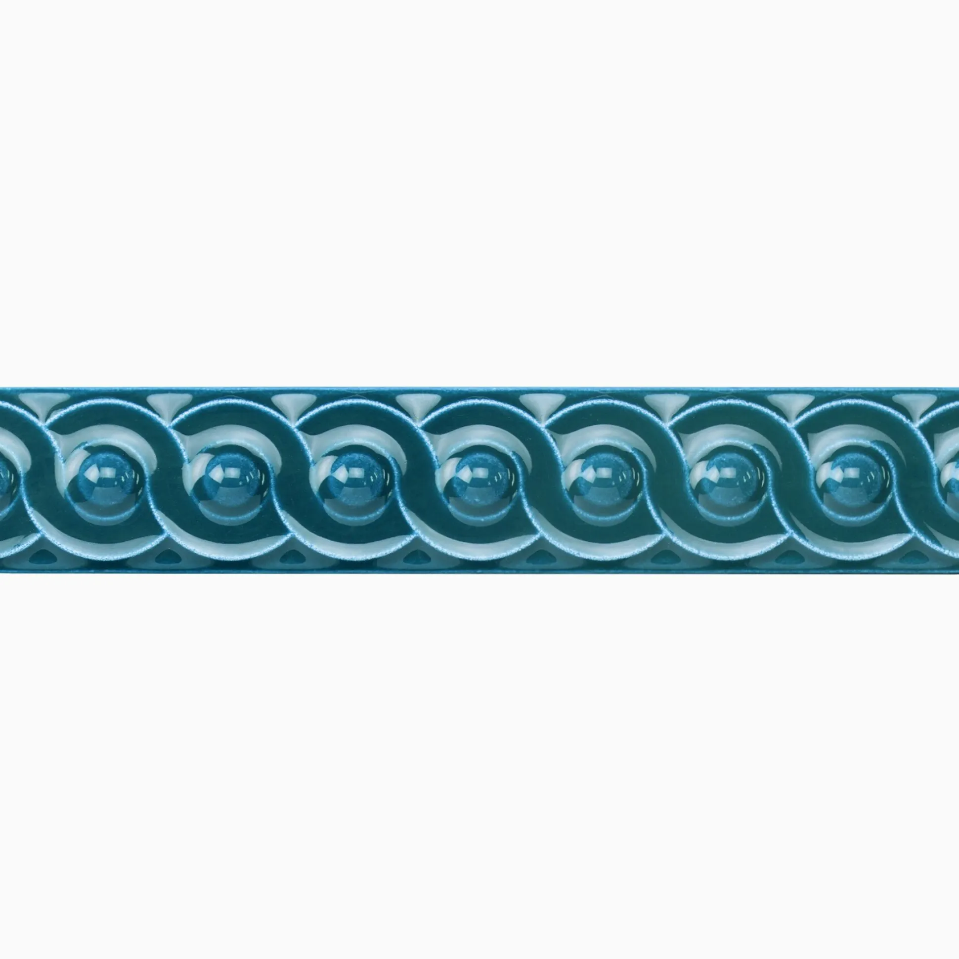 Kakellist Scroll Baroque Blue