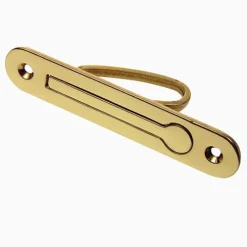 Kanthandtag oval ring, mässing