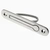 Kanthandtag oval ring, nickel