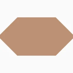Klinker Victorian Floor Tiles hexagon 15x7,5 cm Buff