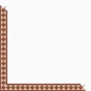 Klinker Victorian Floor Tiles bård Kingsley Red / White