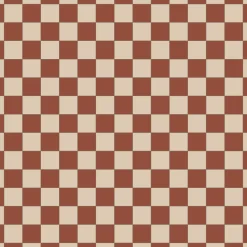 Klinker Victorian Floor Tiles mönster Funkis Red / White