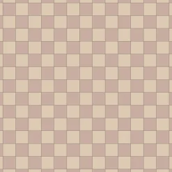 Klinker Victorian Floor Tiles mönster Funkis Carnation Pink / White