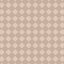 Klinker Victorian Floor Tiles mönster Funkis Carnation Pink / White
