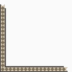 Klinker Victorian Floor Tiles bård Kingsley Black/Green/White