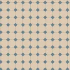 Klinker Victorian Floor Tiles mönster York White / Blue