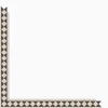 Klinker Victorian Floor Tiles bård Kingsley Dover White / Black