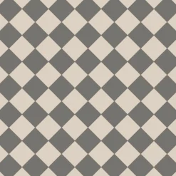 Klinker Victorian Floor Tiles mönster Flensburg Revival Grey / D White