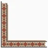 Klinker Victorian Floor Tiles bård Fröding Red/Buff/Brown/Black/White