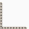 Klinker Victorian Floor Tiles bård Kingsley Revival Grey / White