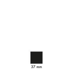 Klinker Victorian Floor Tiles kvadrat 4x4 cm Black