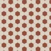Klinker Victorian Floor Tiles mönster Barcelona Red / Dover White