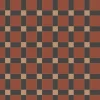 Klinker Victorian Floor Tiles mönster Edinburgh Red / Buff / Black