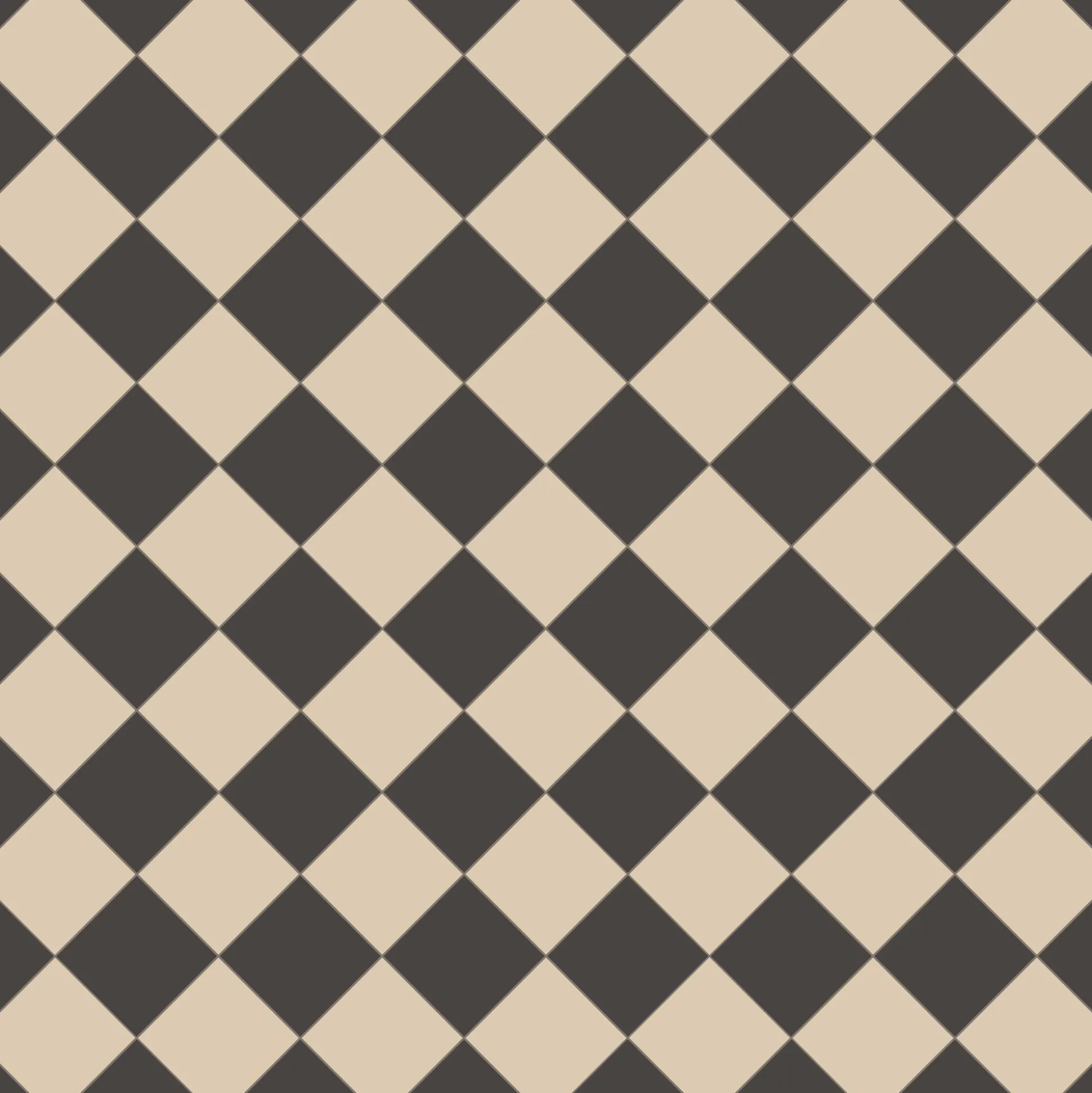 Klinker Victorian Floor Tiles mönster Flensburg Black / White