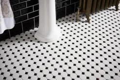 Klinker Victorian Floor Tiles mosaik Classic Octagon and Dot
