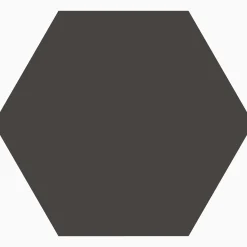 Klinker Victorian Floor Tiles hexagon 15 cm Black
