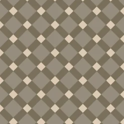 Klinker Victorian Floor Tiles mönster Edinburgh H Dune / White / Green