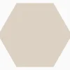 Klinker Victorian Floor Tiles hexagon 15 cm Dover White
