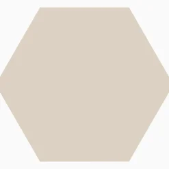 Klinker Victorian Floor Tiles hexagon 15 cm Dover White