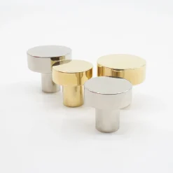Knopp Nyhamn förnicklad 25 mm