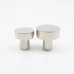 Knopp Nyhamn förnicklad 25 mm
