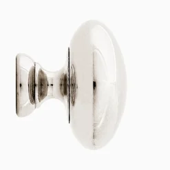 Knopp Slottsstaden förnicklad 16 mm