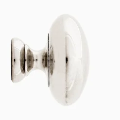 Knopp Slottsstaden förnicklad 16 mm