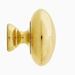 Knopp Slottsstaden mässing 16 mm