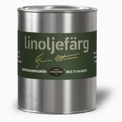 Köpenhamnsgrön linoljefärg 3 liter