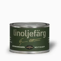 Köpenhamnsgrön linoljefärg 3 liter