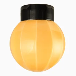 Lampa Deco rak gul/svart