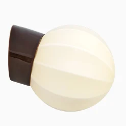 Lampa Deco sned gräddvit/brun IP20