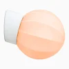 Lampa Deco sned pastellrosa/vit IP20