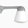Lampa Funkis 1950 Grå Rak Kon