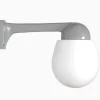 Lampa Funkis 1950 Grå Rak Päron