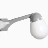 Lampa Funkis 1950 Hörn Grå Vinklad Päron